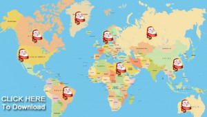 Official Santa Map - Track Santa Claus At Home For Fun