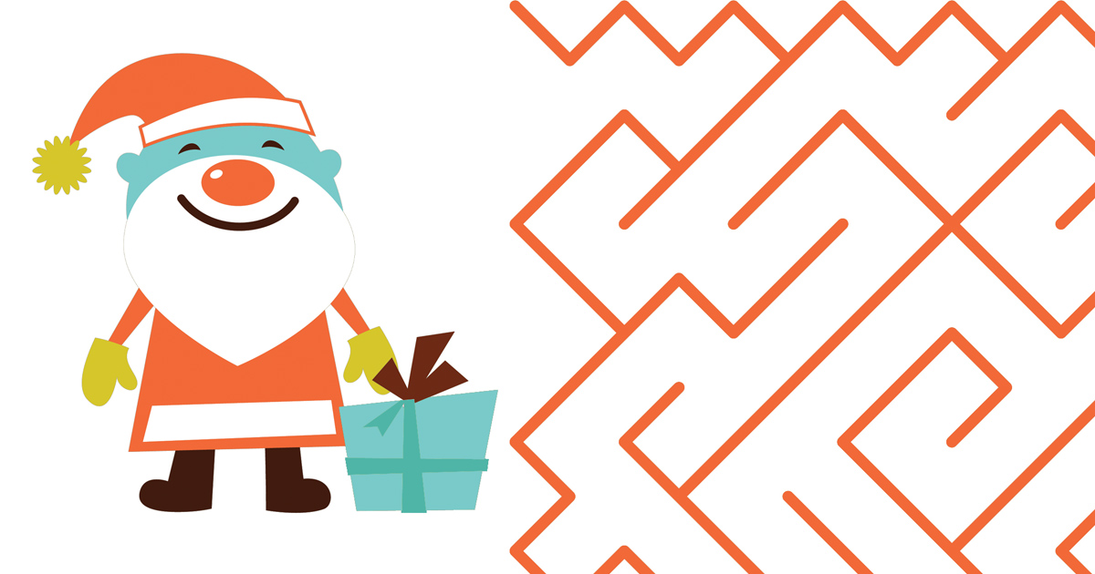 Christmas Maze Game A Holiday Activity For All Ages
