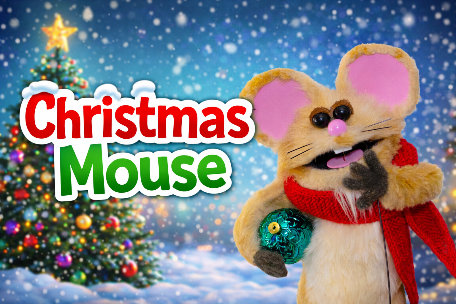 Featured image for “Buttons the Christmas Mouse | A Holiday Surprise Awaits Sam and Murphy”