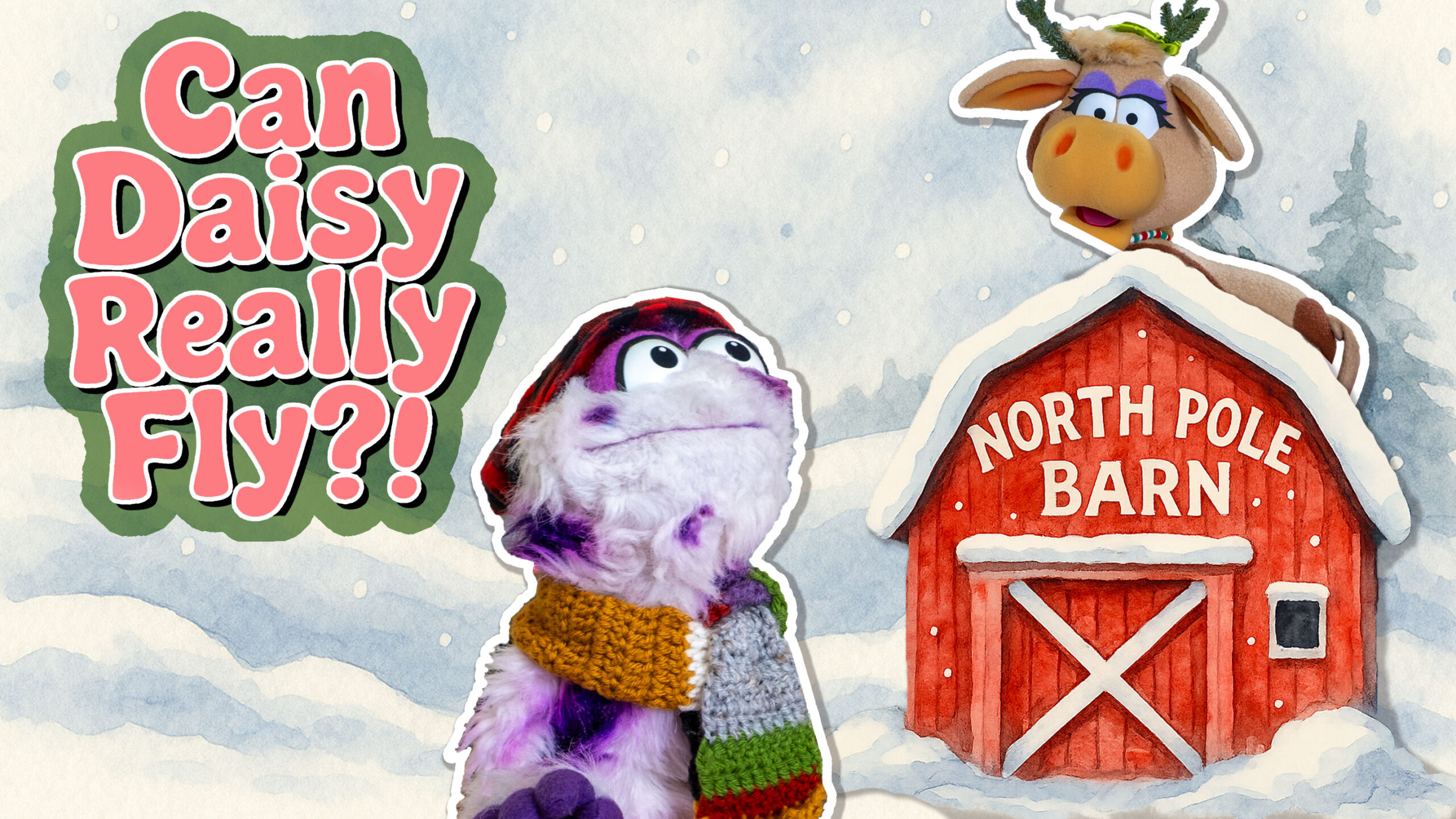 Featured image for “Sam and Murphy Meet Daisy the Christmas Cow”